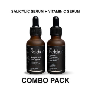 Salicylic Acid Serum + Vitamin C Serum | Ideal For Oily Skin